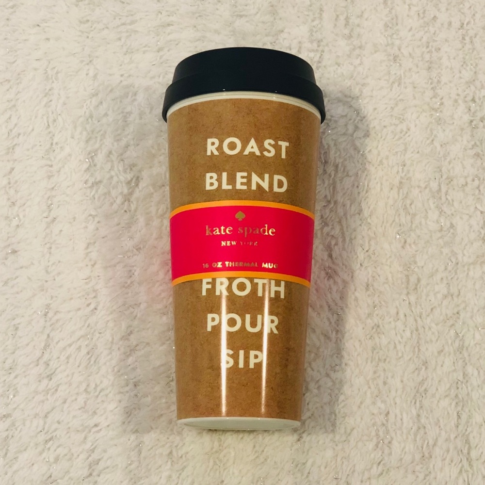 Kate Spade Roast Blend Brew Thermal Mug (16 oz)